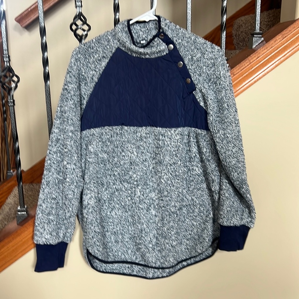 Navy  Sherpa XL